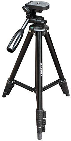 Svbony SV101 Stativkamera, 138cm-Aluminiumstativ Kompaktes, Leichtes Stativfernrohr mit Tragetasche Reisestativ Kompatibel mit Svbony SV13 SV28