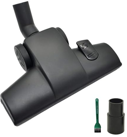 EZ SPARES Compatible with 1 1/4 32mm Universal Vacuum Cleaner Brush Head 2 New Functions Choose(On Floor&Carpet)