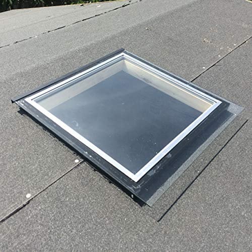 Activent K4 (48 cm x 50 cm) doppi vetri fisso Skylight per giardino edifici e capanni