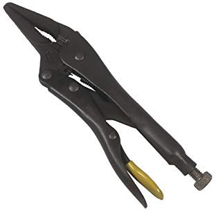 WELDINGER G5 Gripzange Langbeck spitz groß Klemmzange Schweißzange Profiqualität 220 mm/9