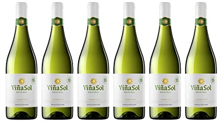 Viña Sol, Vino Blanco - 6 botellas de 75 cl, Total: 4500 ml