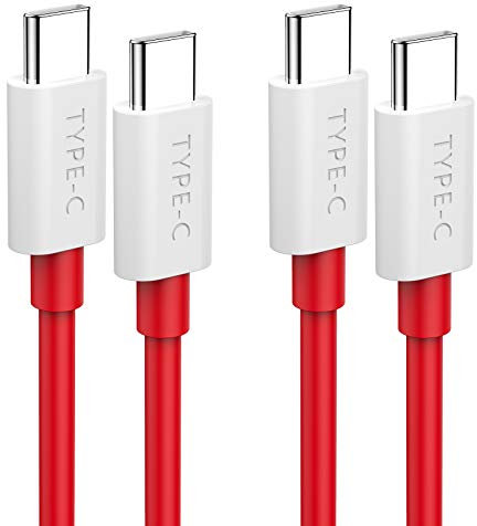 OnePlus 8T Ladekabel Warp Charge 65, COOYA 65W USB C auf Kabel kompatibel für MacBook Air Pro 13 Zoll 2020, 183 cm, 2 Stück Super schnelles Galaxy S20 FE Samsung Note 20 Ultra