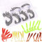 84Stück/Set Kohlenstoffstahl Offsethaken Wurm Angelhaken Set mit Kunststoff-Box, Offset Haken Fishing Hook für Angeln Gummiköder Gummifische Jigs Creature Köder, Salzwasser Angelhaken Angelzubehör Kit