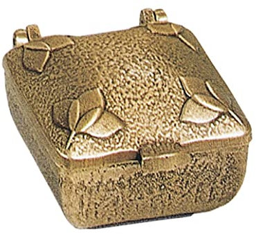 GRAFEN Weihwasserbecken aus Messing oder Aluguss, Farbe:Messing