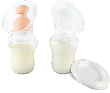 Fraupow Breastfeeding Silicone Manual Pump/Milk Collector | Essential Fraupow Breastfeeding Pump