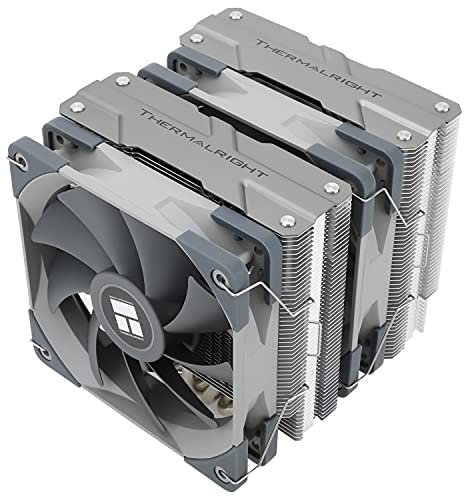 Thermalright Peerless Assassin 120,Enfriador de aire para CPU, 6 tubos de calor, doble ventilador TL-C12 PWM de 120 mm, tecnología AGHP, para AMD AM4/Intel LGA 1150/1151/1200/2011/2066/1700 (PA120)