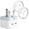 Fast Charger, 35W Dual USB C Plug Power Adapter + iPhone Charger Cable + USB C Charger Cable for iPhone 15/14/ 13/12/ 11/ X/Samsung/Pad/Speaker/AirPods
