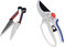 Spear and Jackson 4855TS Razorsharp Advantage Topiary Shears & 6758GS Razorsharp Geared Anvil Secateurs