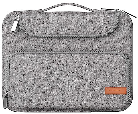 MoKo 9-11 Tablet Tasche, Schutztasche mit Einziehbarer Griff Kompatibel mit iPad Pro 11 M2 2022-2018, iPad 10. 10,9 2022, iPad air 5 10.9 2022, iPad 9/8/7 Gen 10,2, Tab S8 11, Grau