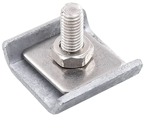 xunfu Gittermattenverbinder 25 Sets, Doppelstabmattenzaun Zubehör, Doppelstabmattenzaun Befestigung, Eckverbinder, Verbinder, Stabmattenzaun Befestigung, Mattenverbinder, Silbern