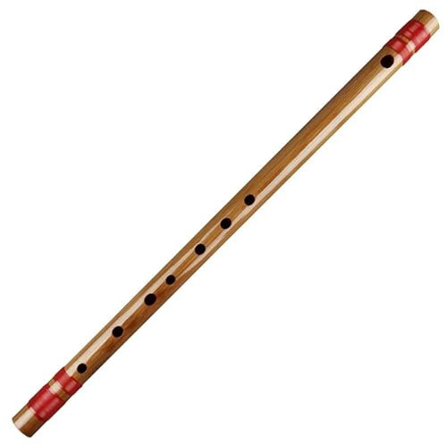 flûte de bambou Instrument Flûte Japonaise 7/8 Flûte En Bambou Faite À La Main Flûte Piccolo Japon (Color : Red 7 hong)
