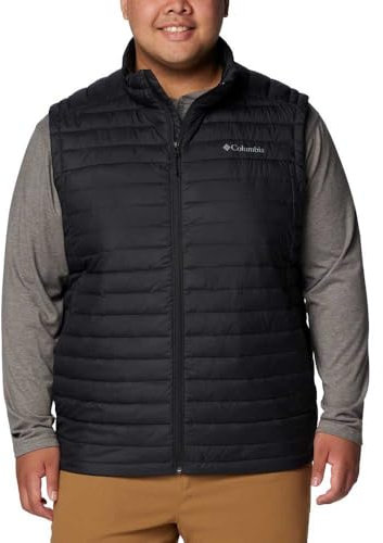 Columbia Men's Silver Falls 2 Vest, Puffer Vest Body Warmer, Black, M