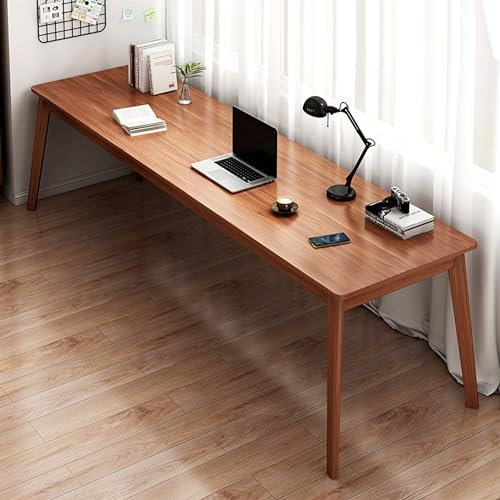 FUKEFUZ Juego Escritorio computadora Madera en Forma de L, escritorios Oficina en casa con Materiales Calidad, Mesa Gaming con Almacenamiento, Ideal para Dormitorio(Brown,70.9 * 23.6 * 29.5in)