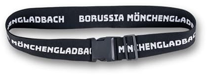 Borussia Mönchengladbach Koffergurt | Offizieller Fanartikel Fohlenshop | Individuell Verstellbar, 160x5 cm | Schnalle | Kofferband