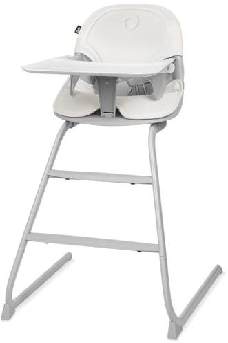 LIONELO DALIA 2-in-1 Babystuhl 6-36 Monate 15 kg, Hochstuhl für ältere Kinder bis 60 kg, 5-Punkt-Gurt, 2 Fußstützen, Tablett, mit dem Kind mitwachsend