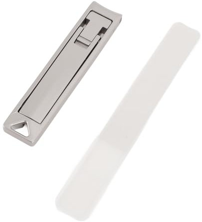 Coupe-ongles Fin et Pliable en Acier Inoxydable avec Lime à Ongles pour les Voyages à Domicile, Combine Deux Coupe-ongles en un Seul, Bords Plats et Inclinés pour Couper