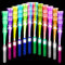 Kimimara Bunte LED Glasfaser Leuchtstäbe Geschenk Kindergeburtstag Spielzeug Party Deko für Nachtpartys, Discos, Konzerte, Weihnachten, Club, Karneval, Hochzeiten