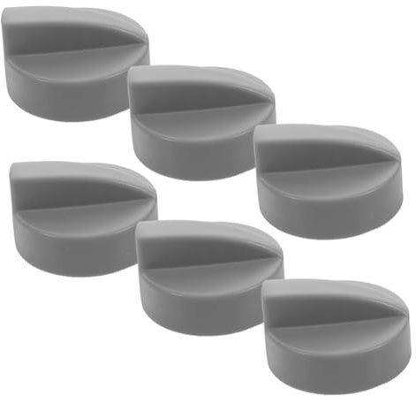 WEKAMOS Plastic Toy Kitchen Control Knobs and Realistic Experience Replacement with Easy Replacement 6pcs for Dollhouse Appliances Suitable for Educational and Roleplaying Games