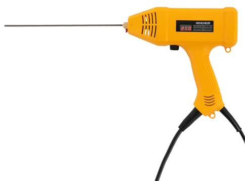 TONFEION Handschweißgerät, 3000W 220V IGBT 200A ragbar Schweißgerät mit LED-Display, Maske und Werkzeugkoffer, Elektroden Schweißgerät für Maschinenbau Blechbearbeitung Edelstahl Aluminium (Orange)