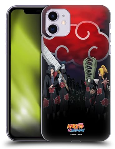Head Case Designs Offizielle Naruto Shippuden Akatsuki Schluessel Kunst Harte Rueckseiten Handyhülle kompatibel mit Apple iPhone 11
