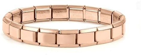 Loozykit 9mm Italian charm bracelet gold silber italian charms tools modul Armband Edelstahl Einstiegsmodell Italienische Charm Module Jungen Mädchen Geschenke