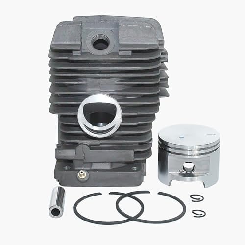 Haishine 49mm Cilindro Testa Pistone Kit per STIHL MS390 MS310 MS290 029 039 MS 390 310 290 Parti di Motoseghe 11270201216