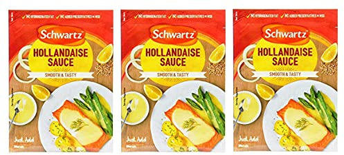 Schwartz Packet Sauce Range (Hollandaise Sauce 3 x 25g)