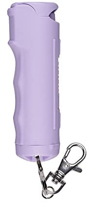 SABRE Pepper Gel - Fast Flip Top, Snap-Clip Keychain, Easy to Use & Carry, Maximum Police Strength OC Spray with UV Dye For Self Defense, 10 Second Spray Time, Finger Grip for Faster Aim,0.54 fl oz