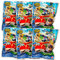 Alpha Group Super Wings Mini-Flieger-Figuren, Überraschungstüten, Partygeschenk-Set, 6 Stück, Super Wings Mystery Bags, Season 3 (Super Wings Partyzubehör)