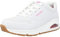Skechers Uno Stand On Air, Sneaker Bambine e ragazze, White Pu H Pink Trim, 34 EU