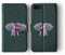 Tirita Wallet Flip Phone Case Compatible with iPhone 11 Animals Pets Elephant Dark Gray