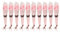 10 Pcs Savon De Pétale De Rose, Bouquet De Savon Parfumé De Fleur De Rose Artificielle Savon Artificiel Savon De Bain De Fleur Ensemble De Savon De Fleur D'huile Essentielle