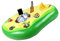 TKTTBD Porte Gobelet Gonflable-Porte Gobelet Flottant pour Piscine,Plateau Apero Piscine,Flottant Porte Bière,pour Plage Eau Jouets Amusants Fête De Piscine D'été Piscine Jacuzzi (B)