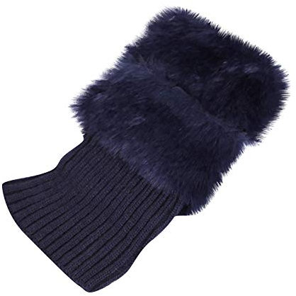 YJLX Gamaschen Damen Strick, Beinstulpen Fell-BeinwäRmer Stulpen Damen WinterwäRmer-Stiefelsocken Stiefel-Boot Abdeckung Frauen Gestrickte Legwarmers HäKeln Kurze Stulpen Socken Stricken-Beinstulpen