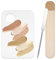 Make-up-Spatel, Koreanisches Set, Make-up-Mischpalette Schaber, Make-up-Werkzeugen, Foundation-Paletten-Set zum Mischen von flüssiger Foundation