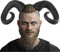 Satisyo Gothic Black Horn Costume for Men Women Ram Sheep Horn Headhand Hoop Cosplay Teufelshorn Headwear Haarband Halloween Kostüm (Schwarzes Schaf/Ochsenhorn)