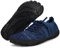 Barefoot Shoes Minimalistes Homme Femme Chaussures de Trail Running Jogging Randonnée Respirant Mesh Larges Pieds Nus entraînement Baskets,Bleu,41 EU