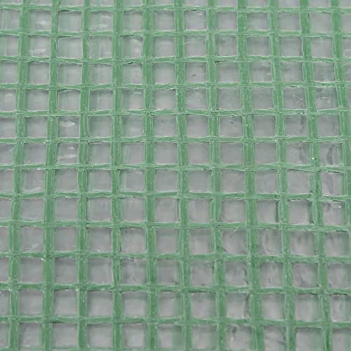 Rantry Casa Bâche de rechange pour serre (0,5 m²) 50 x 100 x 190 cm Vert, bâche pour serre de jardin, bâche pour serre potager, housse de serre de balcon maison meubles