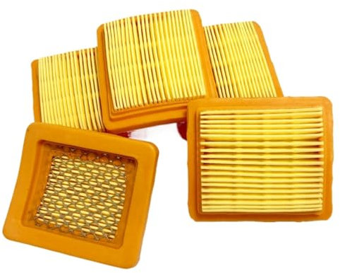 5 Pezzi Filtro Aria Filtro Aria for Honda GX50 GX-50 47.9CC Motore a 4 Tempi decespugliatore Trimmer Sostituzione del Filtro Pezzo di Ricambio