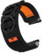 YOOSIDE Ultraleichte Nylon Sportuhren Armbänder für Garmin Fenix 8 / epix Pro/Approach S70 (47mm), militärische taktische Schlaufen Uhrenarmband für Fenix 7/6 / 5 (Schwarz)