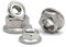 SINEKY 10 pz Mano Sinistra Filettatura M4 M5 M6 M8 M10 M12 in Acciaio Inox 304 Rotazione Inversa Esagonale Esagonale Seghettato Blocco Spinlock Flangia Dado(Size:10pcs M4)