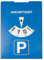 Parkscheibe aus Karton gemäß StVO für Auto, 11 x 15 cm – Umweltfreundliche Papp-Parkscheibe, strapazierfähig, langlebig, ideal für PKW, LKW, Wohnmobile – Robustes Design für den täglichen Einsatz