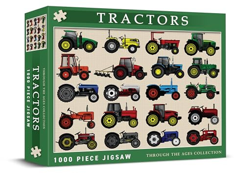 Tractors Through The Ages Collection 1000 Teile Puzzle Puzzle