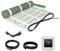 EH Expert EcoPRO Heizmatten Set | 150 W/m² | 1,5 m² | Elektrische Fußbodenheizung - für Fliesen, Naturstein, Teppich, Vinyl und Laminat, inkl. Installationsmaterial, mit Touchthermostat (Weiß)