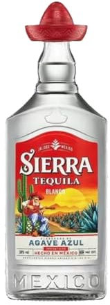 Tequila Caja de 12 unidades Sierra Blanco PET Botellín Miniatura 5 cl