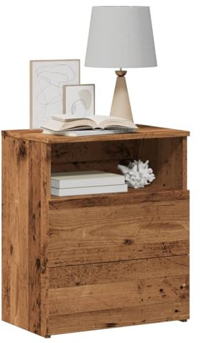 LXYZWRW Furniture Select Beistellschrank, Altes Holz, 50 x 32 x 60 cm, Holzwerkstoff