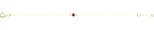 Bijouxenvogue Armband mit Rubin und Gold
