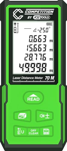 Competition 512.3000 Laser-Entfernungsmesser bis 70 Meter (Powered by KS TOOLS)