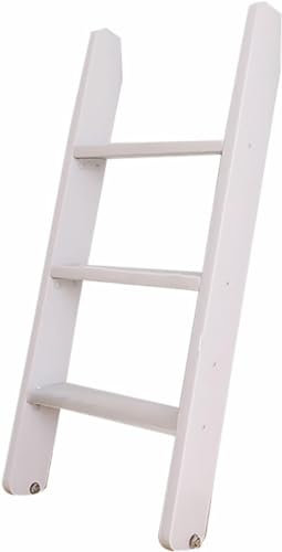 Scala per Letto A Castello in Legno per Impieghi Gravosi per Interni, Scala A Gradini A Doppia Salita per Appartamenti con Piedini Antiscivolo, Scala da Letto A 3/4/5 Gradini con, 100cm(39)