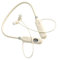 LABRIMP Auricolari Wireless Archetto Da Collo Design Confortevole Per Corsa Allenamenti E Spostamenti Cancellazione Del Rumore Beige